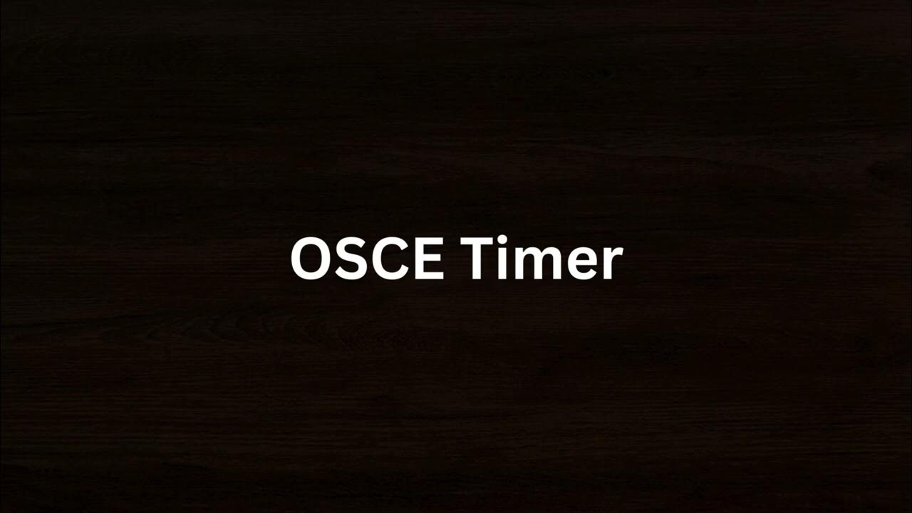 5 Minute OSCE Timer bell To Signals 1 Minute Left YouTube 5-minute-osce-timer-bell-to-signals-1-minute-left-youtube