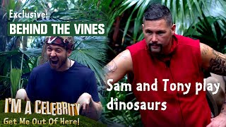 Sam Thompson and Tony Bellew play dinosaurs | I'm A Celebrity... Get Me Out of Here!