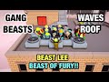 Gang Beasts Waves Roof Gameplay Solo Beast Lee BEAST Gang Beasts Waves Roof Gameplay Solo Beast Lee BEAST