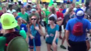 Virginia Tech Hokie Camp 2013 gangnam style