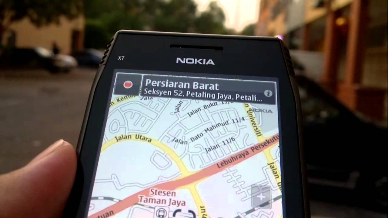 Nokia X7 with Symbian Anna Ovi Maps V3.08 GPS locktime (Integrated Only ...