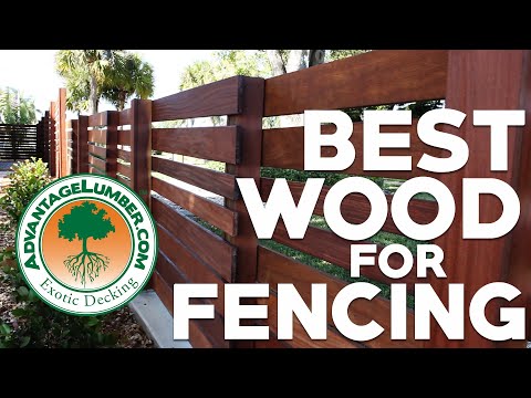 Video: Wat is het beste hout voor een tuinhek?