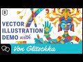 VECTOR ILLUSTRATION demo w/ Von Glitschka