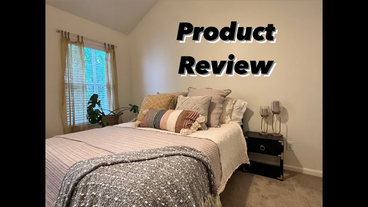 In Hand Review of ZINUS Mia Metal Platform Bed Frame with Headboard