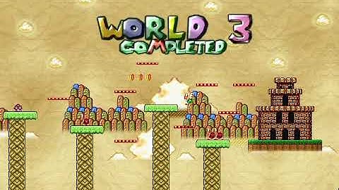Mario Worker Remake v3.03 - SMB1 SERIES MADE BY ME - WORLD 3 & 4 (Desert Land and Jungle World)