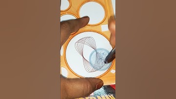 The spirograph art #spirograph #satisfying #spiroart #oddlysatisfying #drawing #shorts #viral