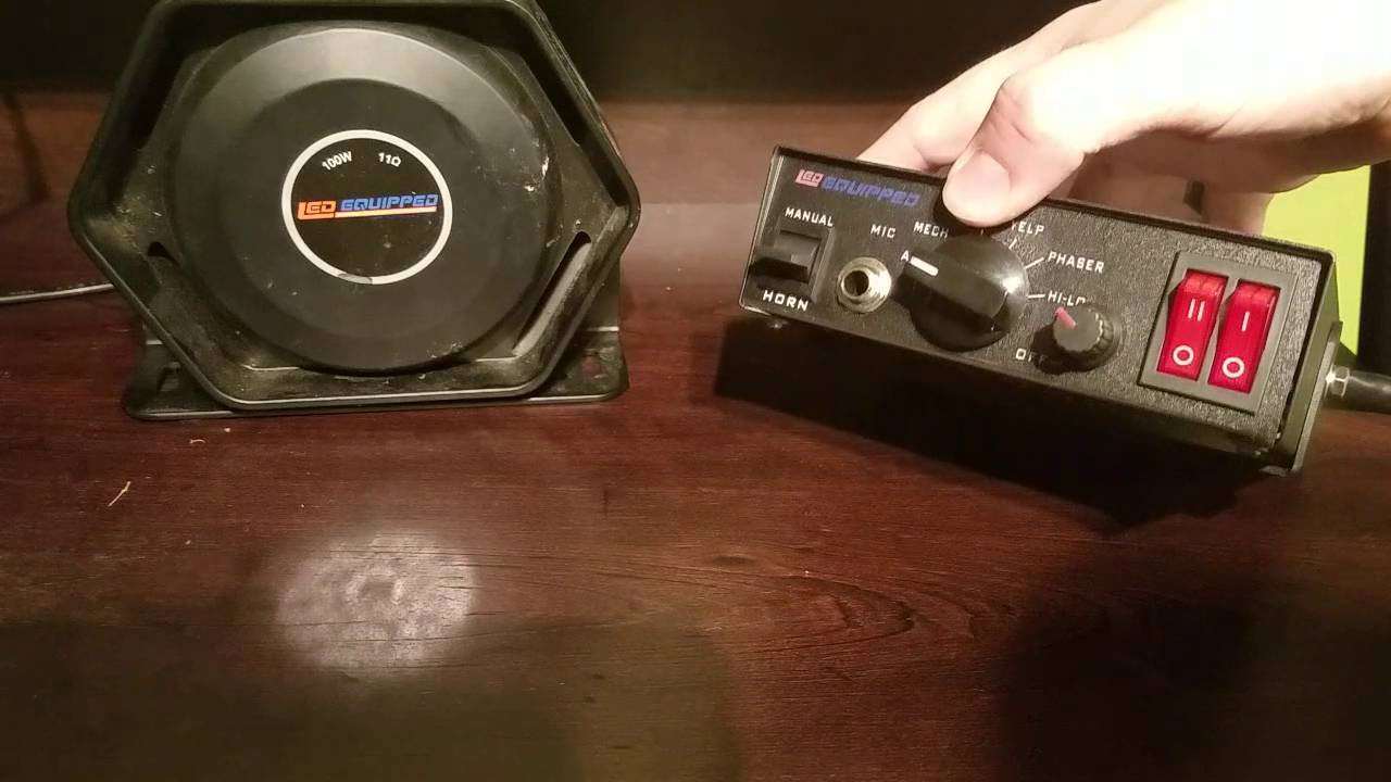 LED Equipped Prairie Falcon And Freighter Siren And Speaker Combo Review