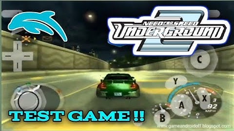 TEST NEED FOR SPEED UNDERGROUND 2 DOLPHIN EMULATOR (MEDIATEK HELIO G85)