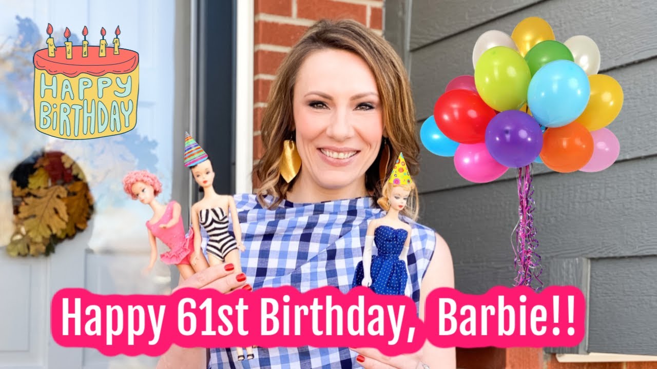 Barbie Doll Broadcast | Happy 61st Birthday! | Vintage Doll Show and Tell