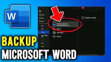 How to backup Your MS word file to OneDrive cloud