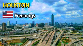 Houston TEXAS, USA Freeways