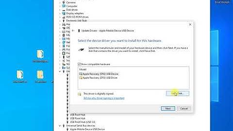 install DFU unsigned driver part2