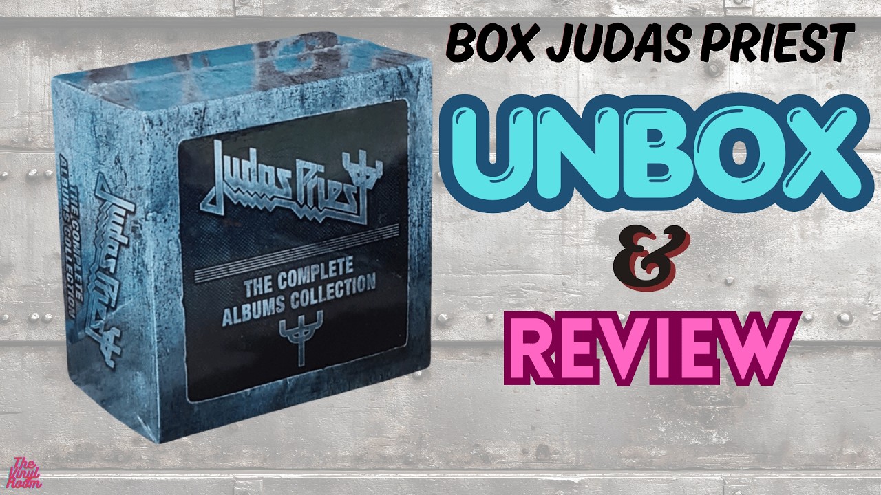 Judas Priest llurgy CDボックスセット Judas Priest The Complete Albums Collection 19 Cd Box Set