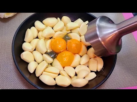 Взбивайте ЧЕСНОК с ЯЙЦОМ ❗️ Муж в ШОКЕ от результата😯. ГОТОВЛЮ НА ЗАВТРАК ТРЕТИЙ ДЕНЬ ПОДРЯД!