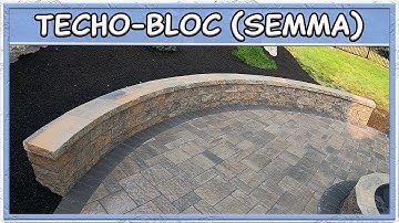 How To Build a Curved, Block Sitting Wall | Techo-Bloc (Semma)
