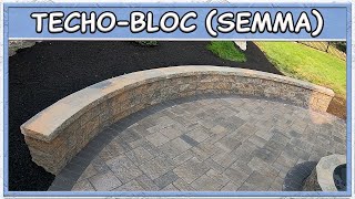 How To Build a Curved, Block Sitting Wall | TechoBloc (Semma)