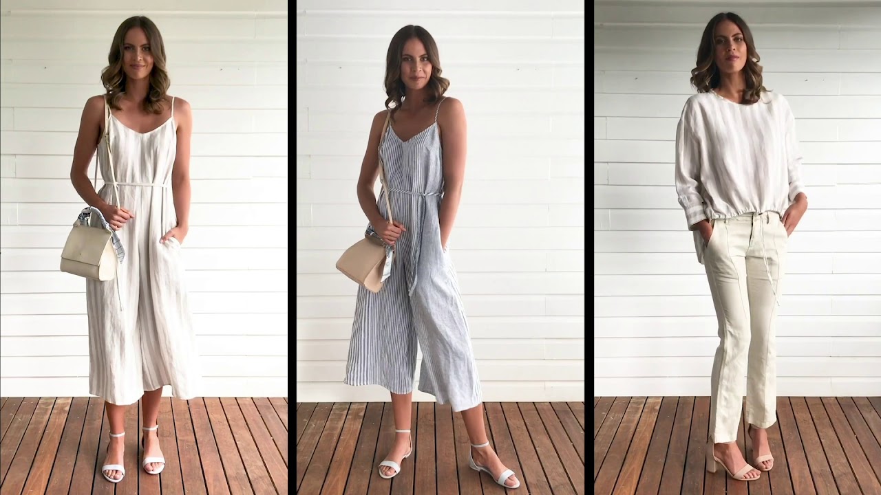 Spring Summer '19 Runway + Italian Linen Collection