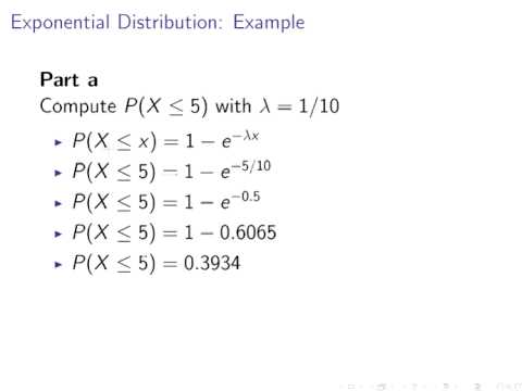 cdf exponential distribution