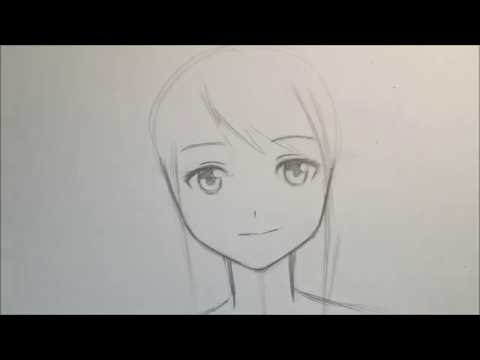 How To Draw Anime Girl Face [Slow Narrated Tutorial] [No Timelapse]