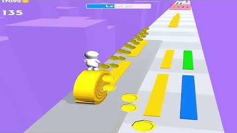 Layers Roll Level 92 - gameplay (ios android) walkthrough all levels