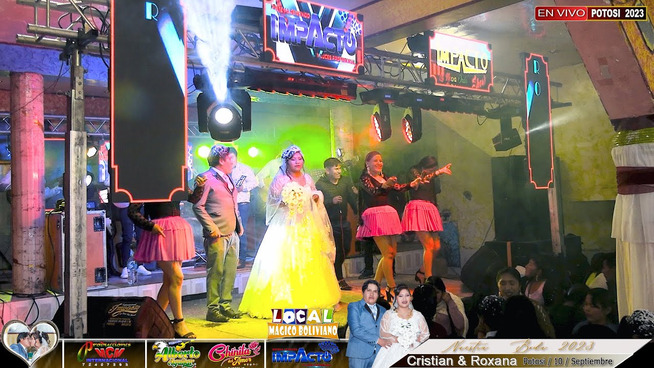 ALBERTO AGUILAR Y LA CHINITA DEL AMOR  EN VIVO POTOSI 2023 - BODA DE CRISTIAN & ROXANA [MCM Prod.]