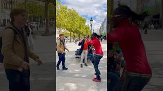 Paris Vibes Champs Elysees They Grooving The Right Way To My Song