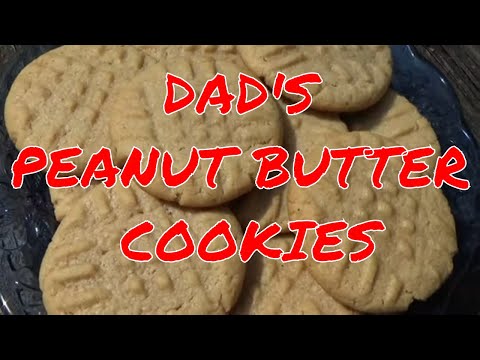 DAD'S PEANUT BUTTER COOKIES