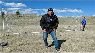 FiNiSHED THE SOCCER FiELD!