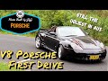 V8 Porsche first drive - Porsche 986 Boxster V8 engine swap track car build 18