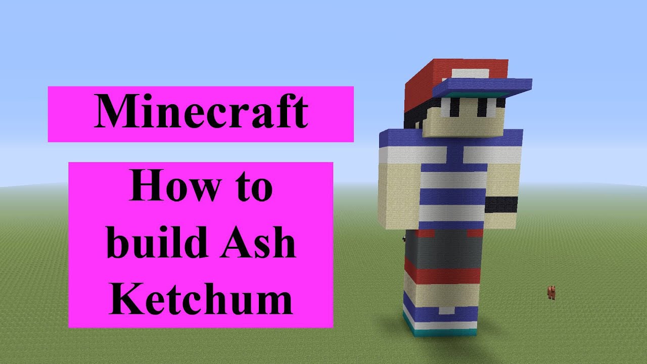 Pokemon - Ash Ketchum [Alola] Minecraft Skin