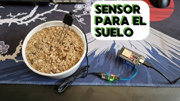 🤖Sensor De Humedad Para El Suelo Con ESP32 💦