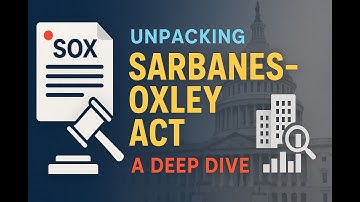 Unpacking the Sarbanes Oxley Act (SOX) - A Deep Dive