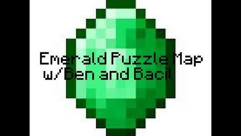 1000 View Special: Minecraft: Emerald Puzzle Map with Bacil Part 4- Easy Maze of Doom