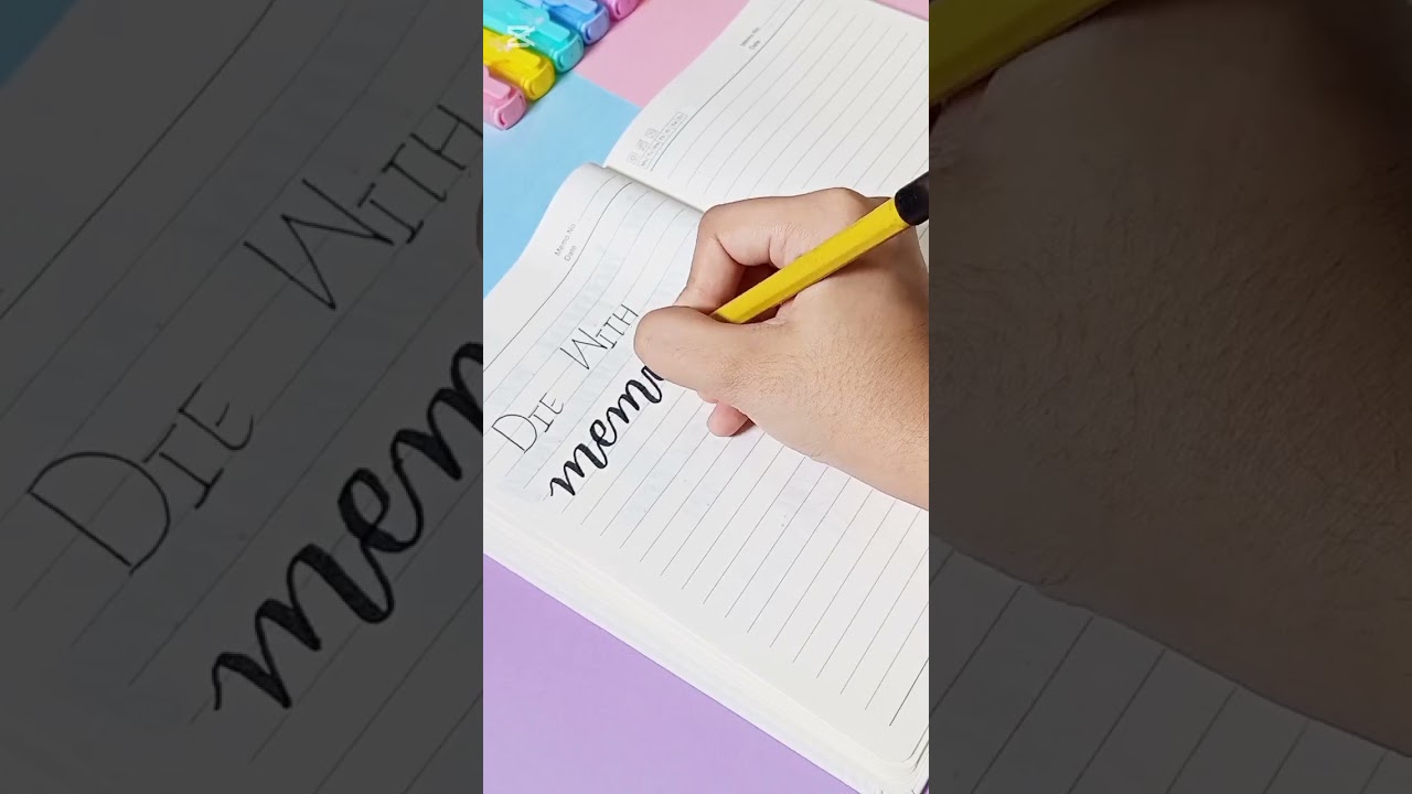 Die with memories not dreams 