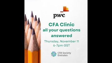CFA Clinic: All your questions answered
