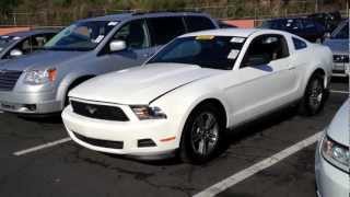 2011 ford mustang 37l v6 start up rev with exhaust view 24k