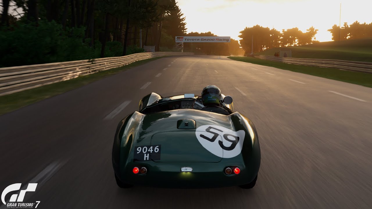 Gran Turismo 7 | Aston Martin DB3S 1953 - Circuit de la Sarthe No Chicane [4K PS5]