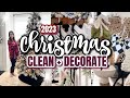 2023 CHRISTMAS CLEAN AND DECORATE WITH ME! CHRISTMAS DECOR IDEAS | LAUREN ROMANICK | CARAWAY