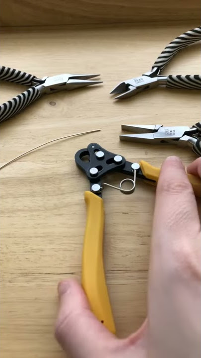 How to Use the One Step Wire Looping Pliers from BeadSmith