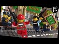 Bank Truck Street Chase Robbery Grenade Launcher Machine Gun Crazy Bank Heist Lego Police Crooks