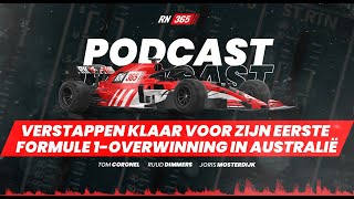 Verstappen klaar voor zijn eerste Formule 1-overwinning in Australië | Podcast RacingNews365