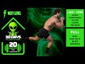 Pull Legs Core Home Dumbbell Workout | 30 Days of Full Body Training At Home With Dumbbells - Day 20