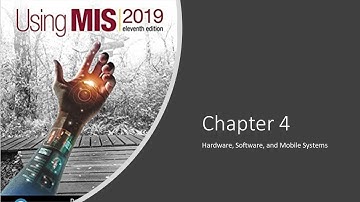 Chapter 4 HW, SW, and Mobile Systems Part 1