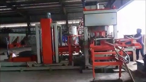 Automatic Bricks & Blocks Making Machine - ENDEAVOUR iC 750 with Pallet Stacker