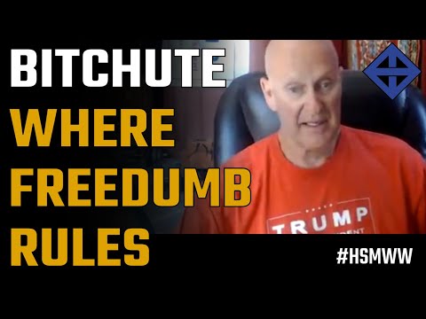 Bitchute: literally the home of bald faced lies & grifts
