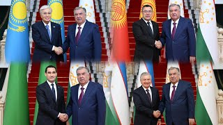 картинка: Мулоқотҳои муҳтарам Эмомалӣ Раҳмон бо сарони давлатхои Осиеи марказӣ 