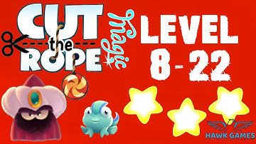 Cut the Rope Magic - Tree Village Level 8-22 BOSS (3 stars)