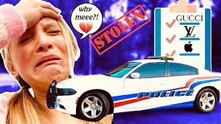 CHRISTMAS IS DESTROYED!! 😱 POLICE CAME!!! **I CRIED!** #lillyk #christmas #police