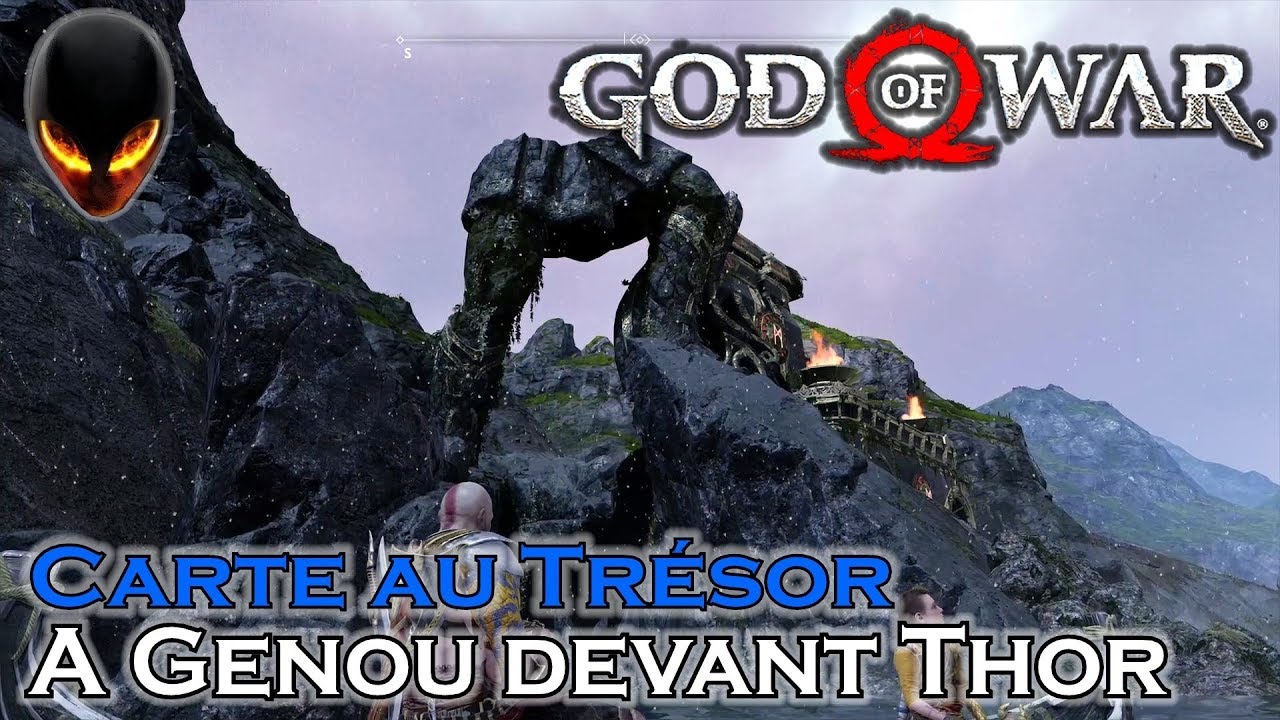 GOD OF WAR Carte au Trésor A GENOU DEVANT THOR La Rivière (Midgard) YouTube GOD OF WAR Carte au Trésor A GENOU DEVANT THOR La Rivière (Midgard) YouTube
