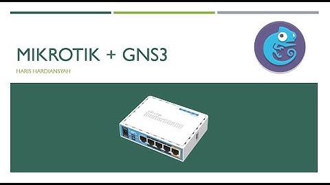 Konfigurasi Static Routing Mikrotik Pada GNS3